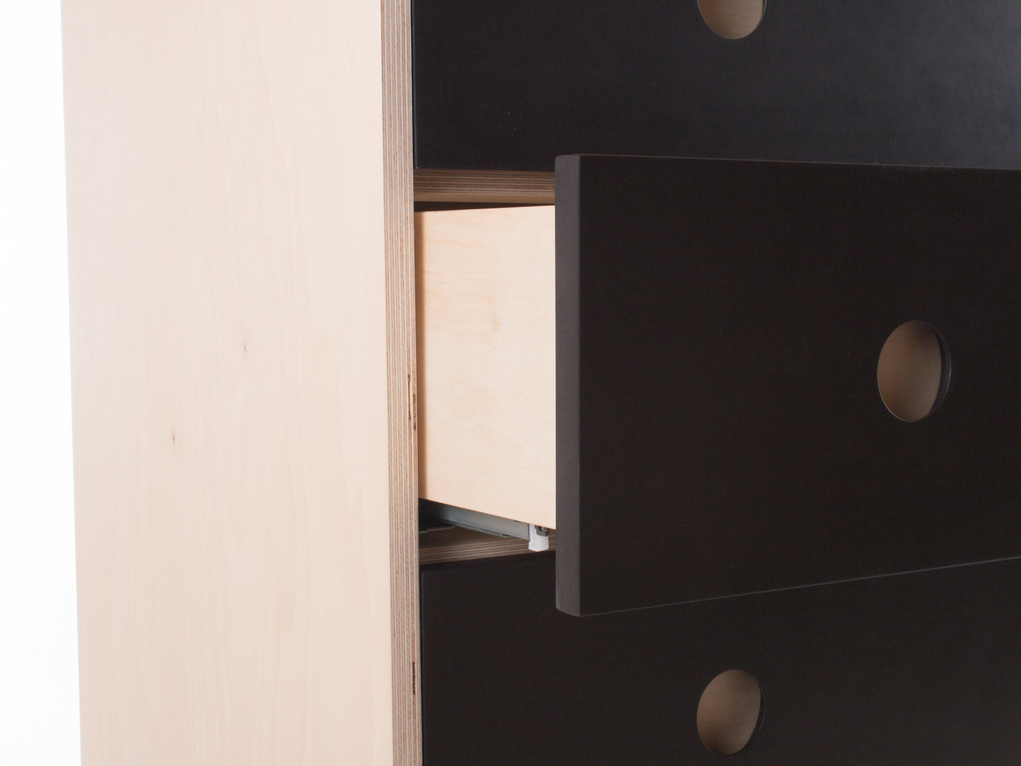 Malmo Wide (Slate) Chest of Drawers