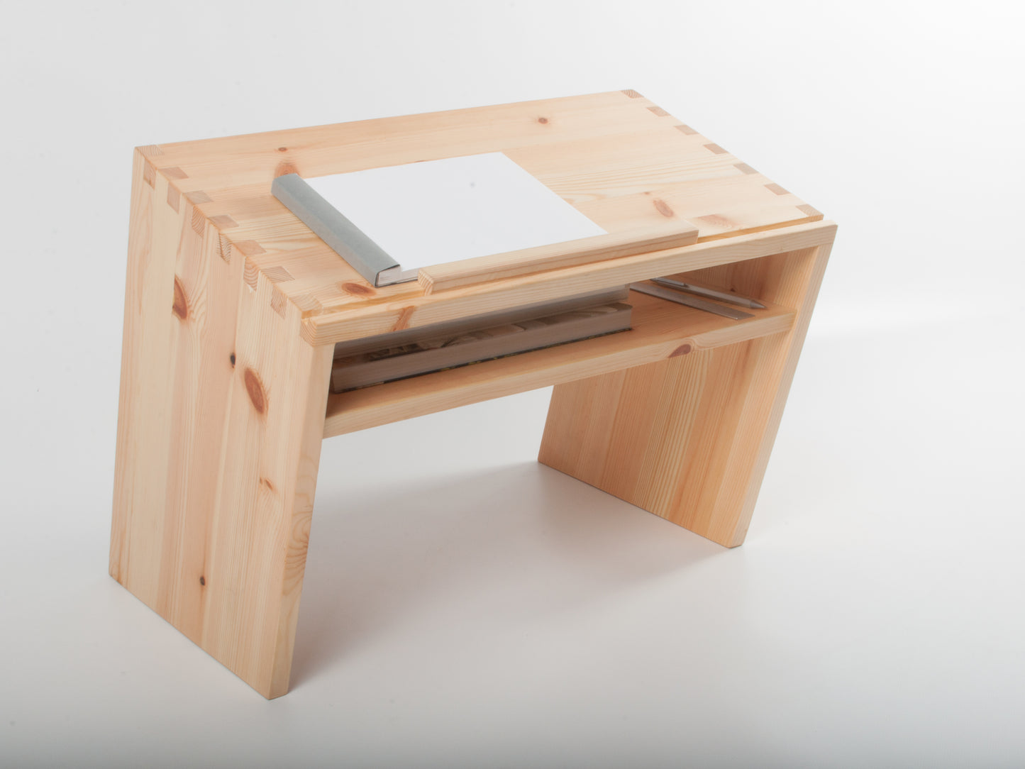 Acute Standing Desk (Pine/Oak)