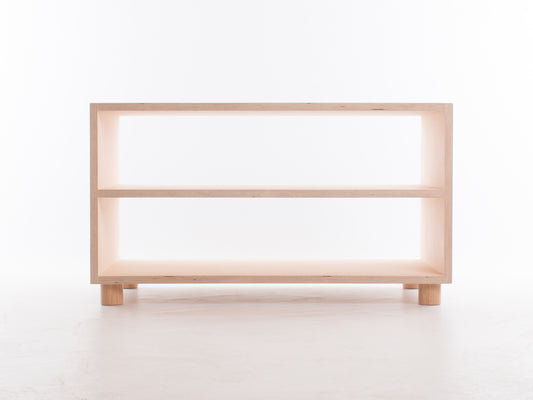 Box Media Unit with Shelf