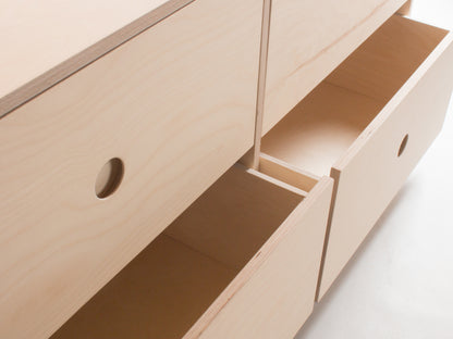 Malmo Double Short Chest of Drawers