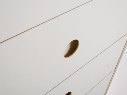 Malmo (White) Chest of Drawers