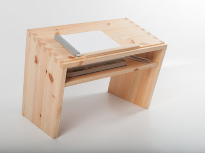 Acute Standing Desk (Pine/Oak)