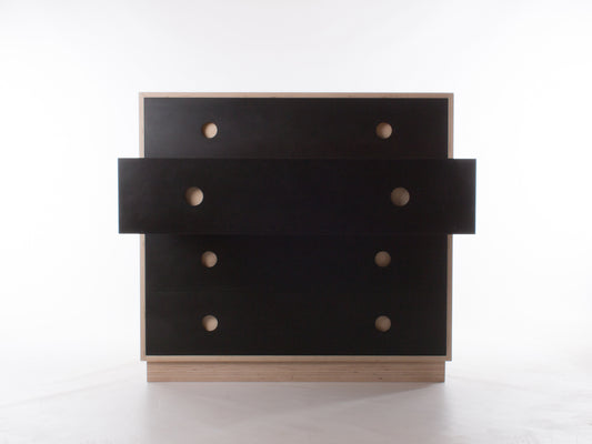 Malmo Wide (Slate) Chest of Drawers